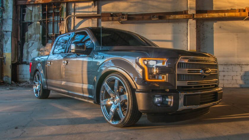 cleveland ohio paint protection Ryan's F150 on Concavo Wheels