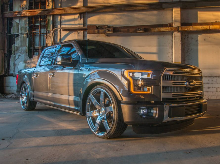 cleveland ohio paint protection Ryan's F150 on Concavo Wheels